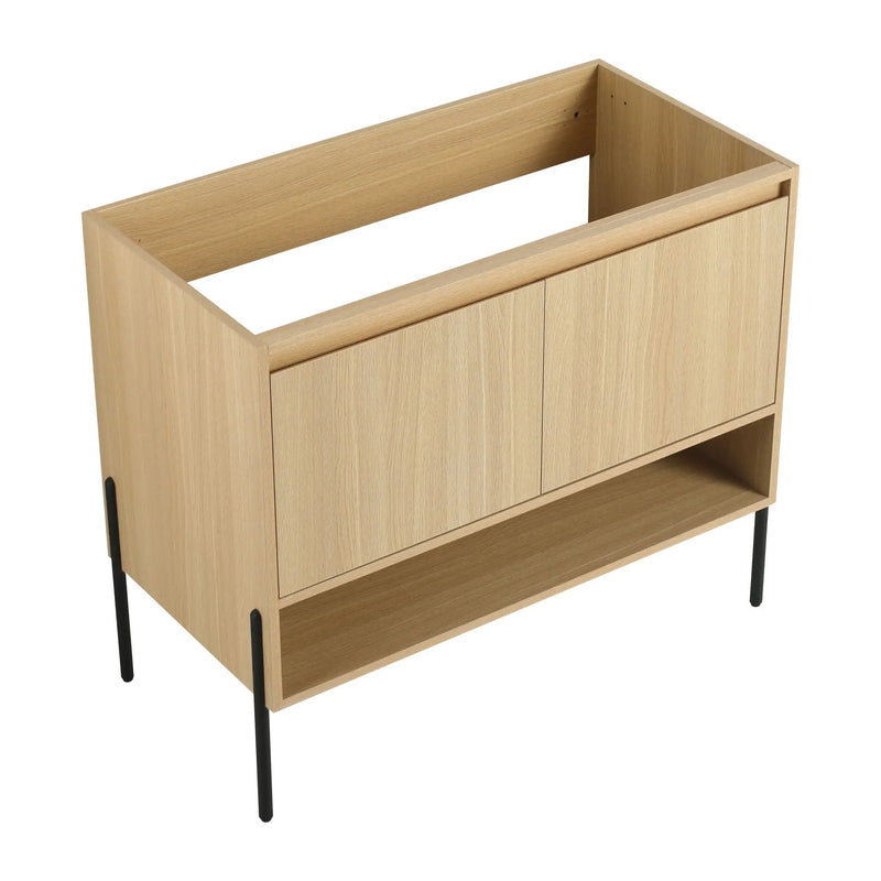 Freestanding Bathroom Vanity & Soft Close Cabinet Doors by Unique Piece Furniture