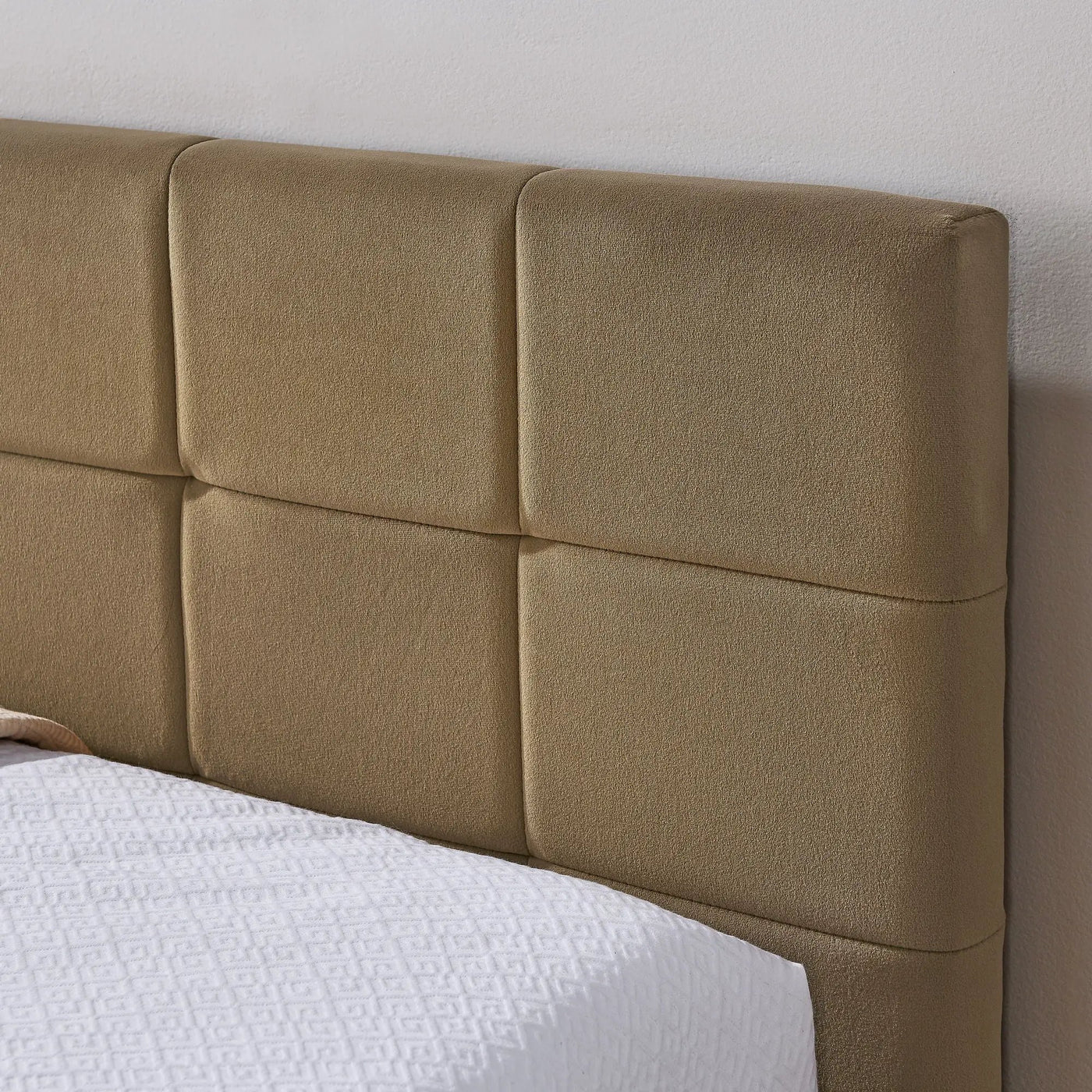 Upholstered Bed Frame With Tufted Backrest And Armrests by HouseOfZazla