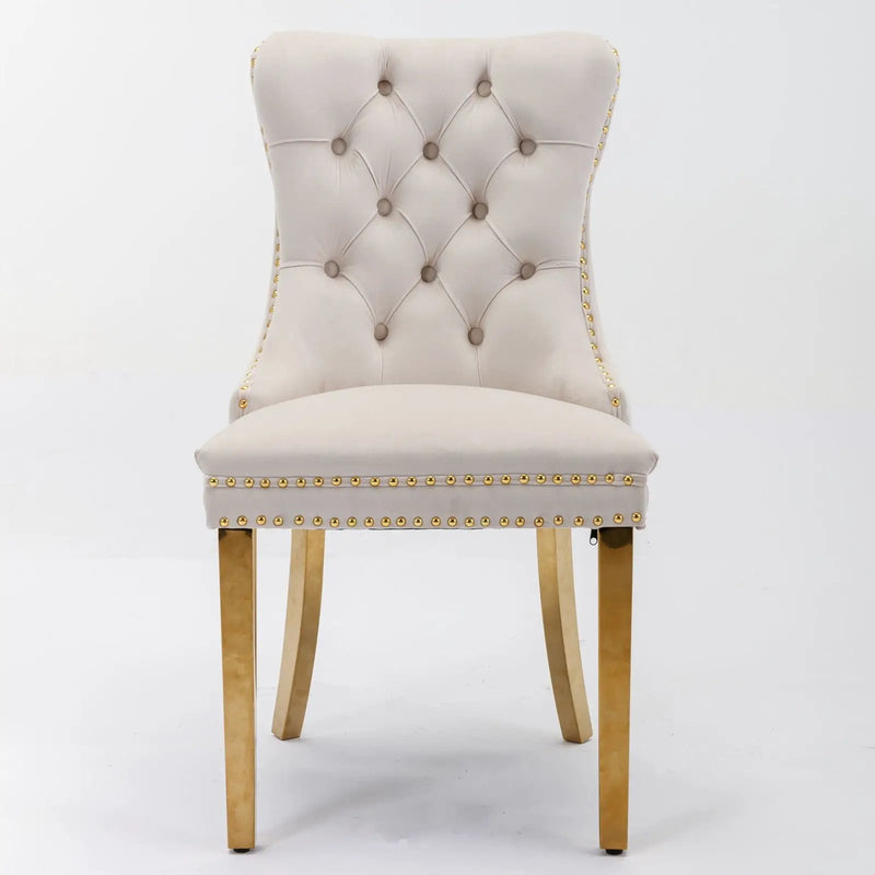Nikki - Modern, High-End Tufted Dining Chair (Set of 2) by Unique Piece Furniture