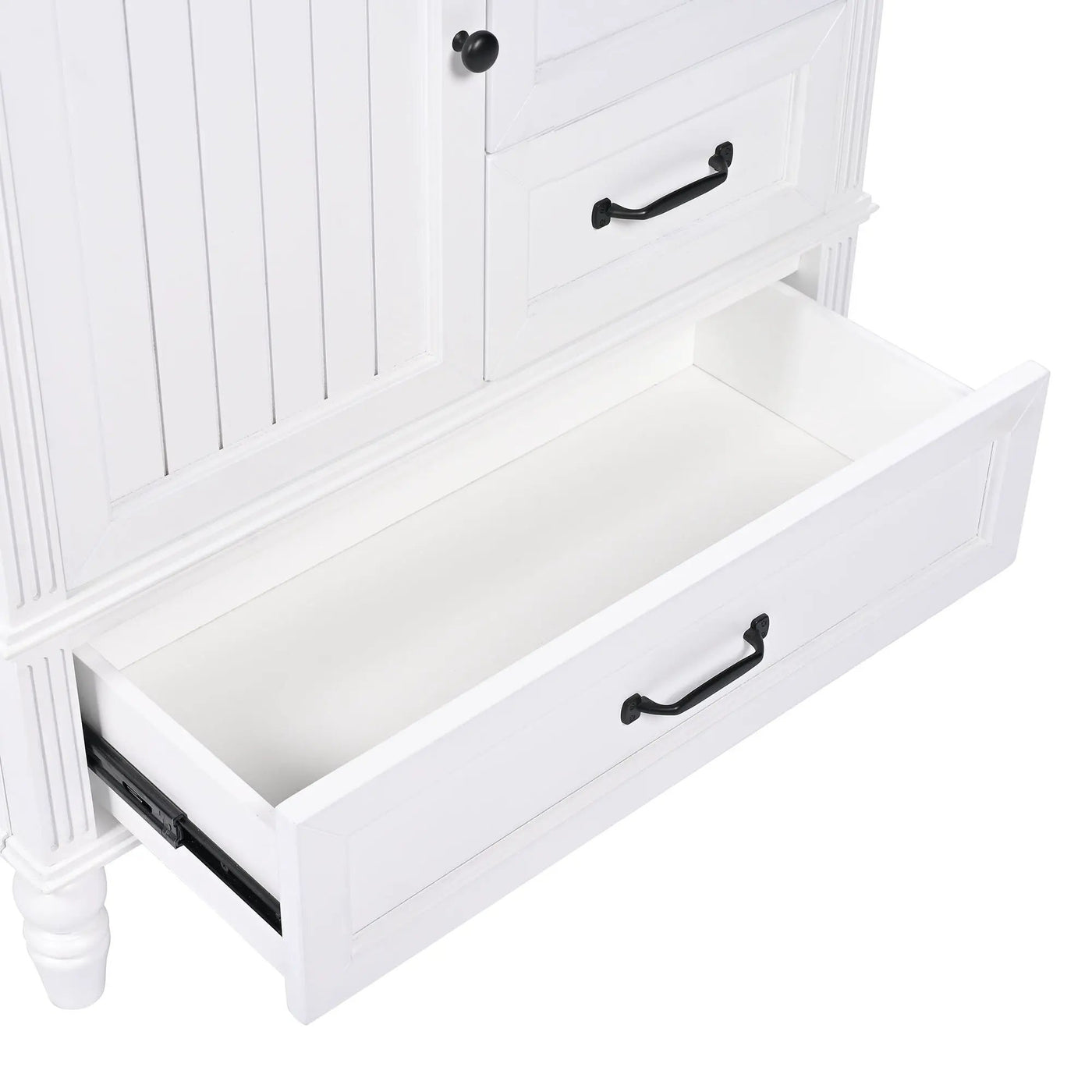 30" Bathroom Vanity With Sink, 3 Drawers, Adjustable Feet by HouseOfZazla