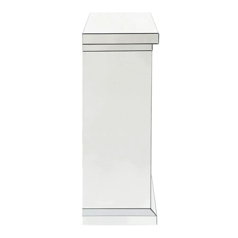 Noralie - 40" Fireplace - Mirrored & Faux Diamonds by Unique Piece Furniture