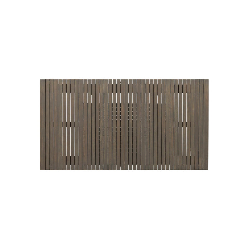 Outdoor Expandable Acacia Wood Dining Table With U-Shaped Leg by HouseOfZazla