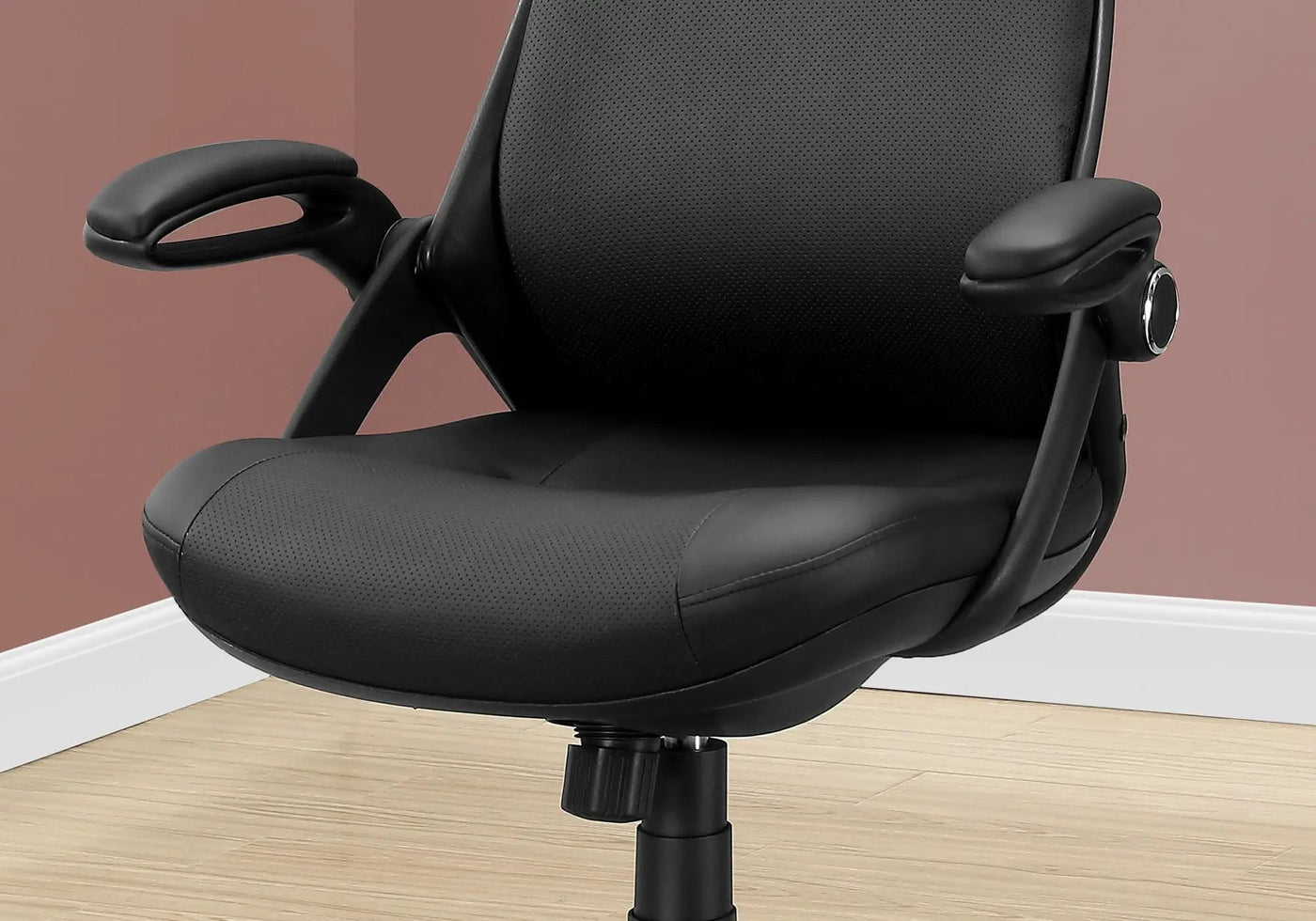 Office Chair, Adjustable Height, Swivel, Ergonomic, Armrests, Contemporary & Modern by HouseOfZazla