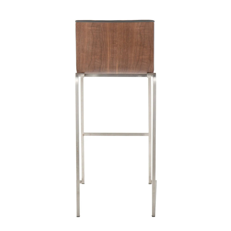 Mason Mara - Contemporary Fixed Height Barstool (Set of 2) by Unique Piece Furniture