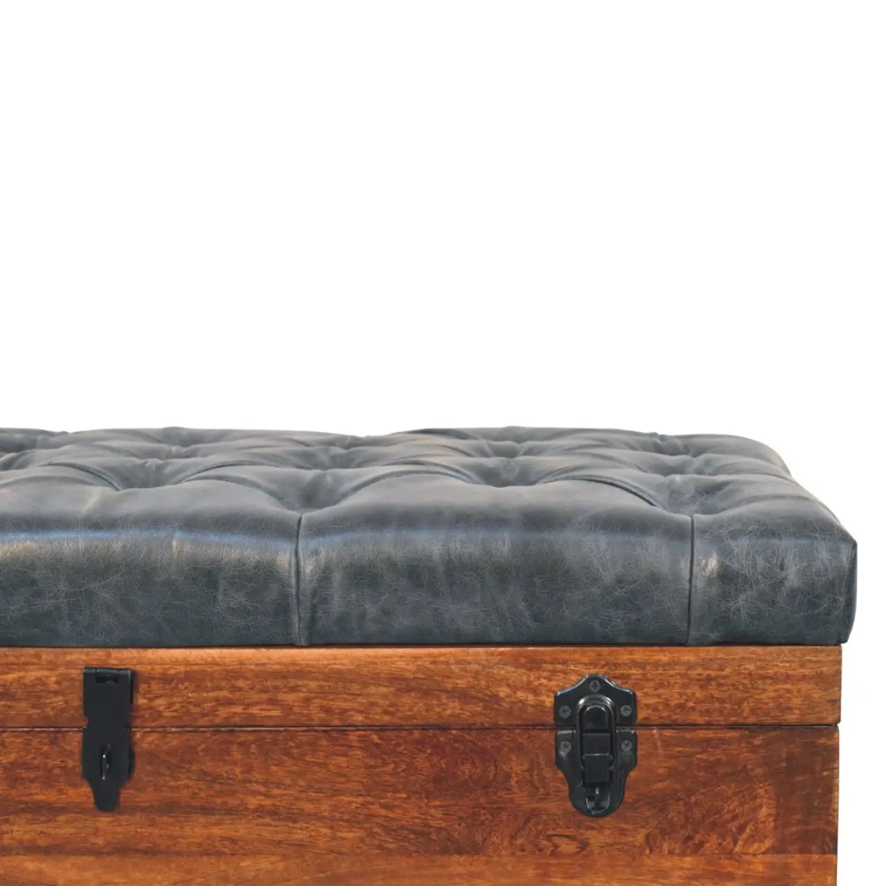 Solid Wood Storage Bench by HouseOfZazla