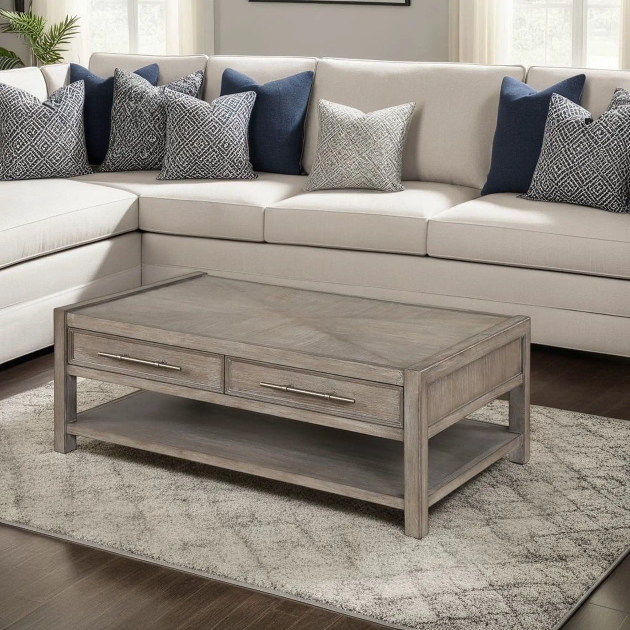 Cypress Lane - Coffee Table - White Oak by Unique Piece Furniture