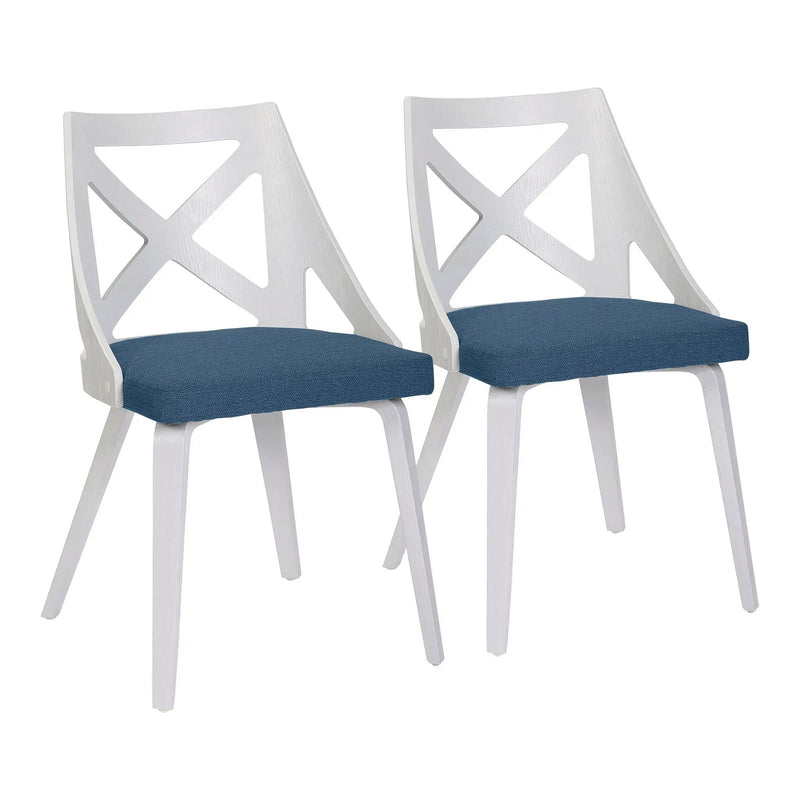 Charlotte - Farmhouse Side Chair (Set of 2) by HouseOfZazla