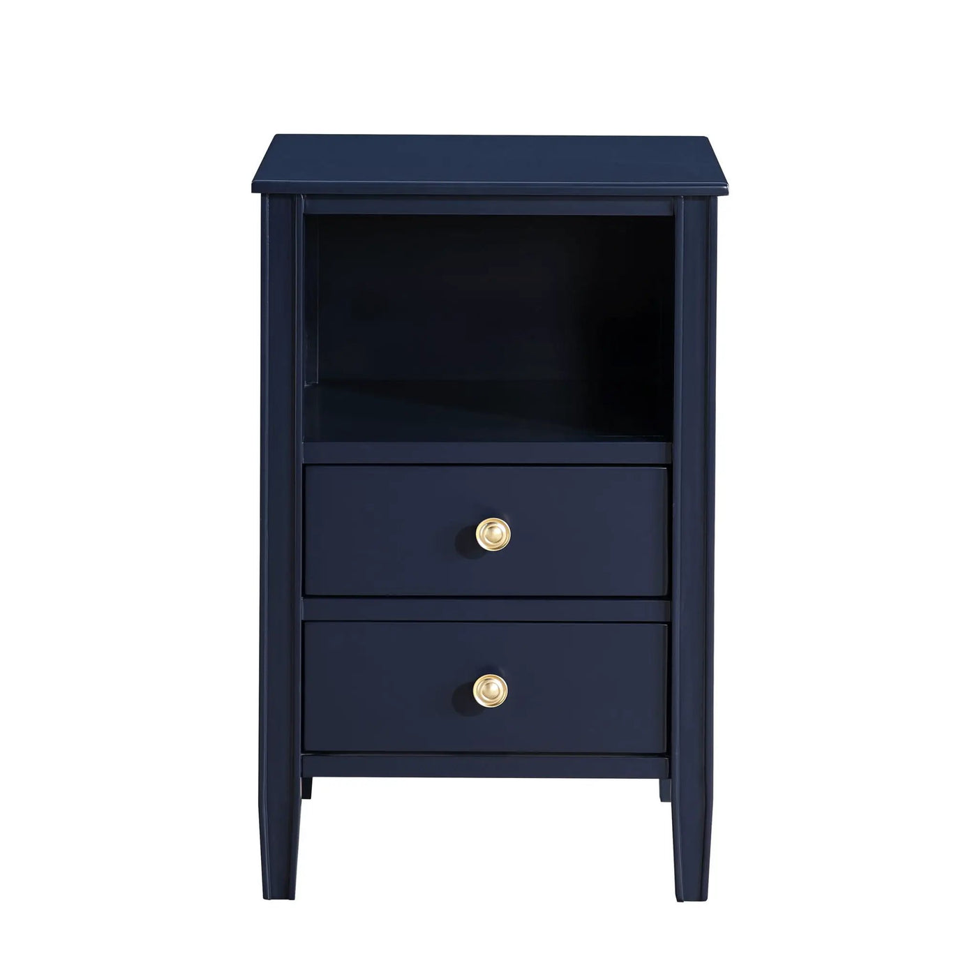Winston - 2 Drawer Storage Nightstand by HouseOfZazla