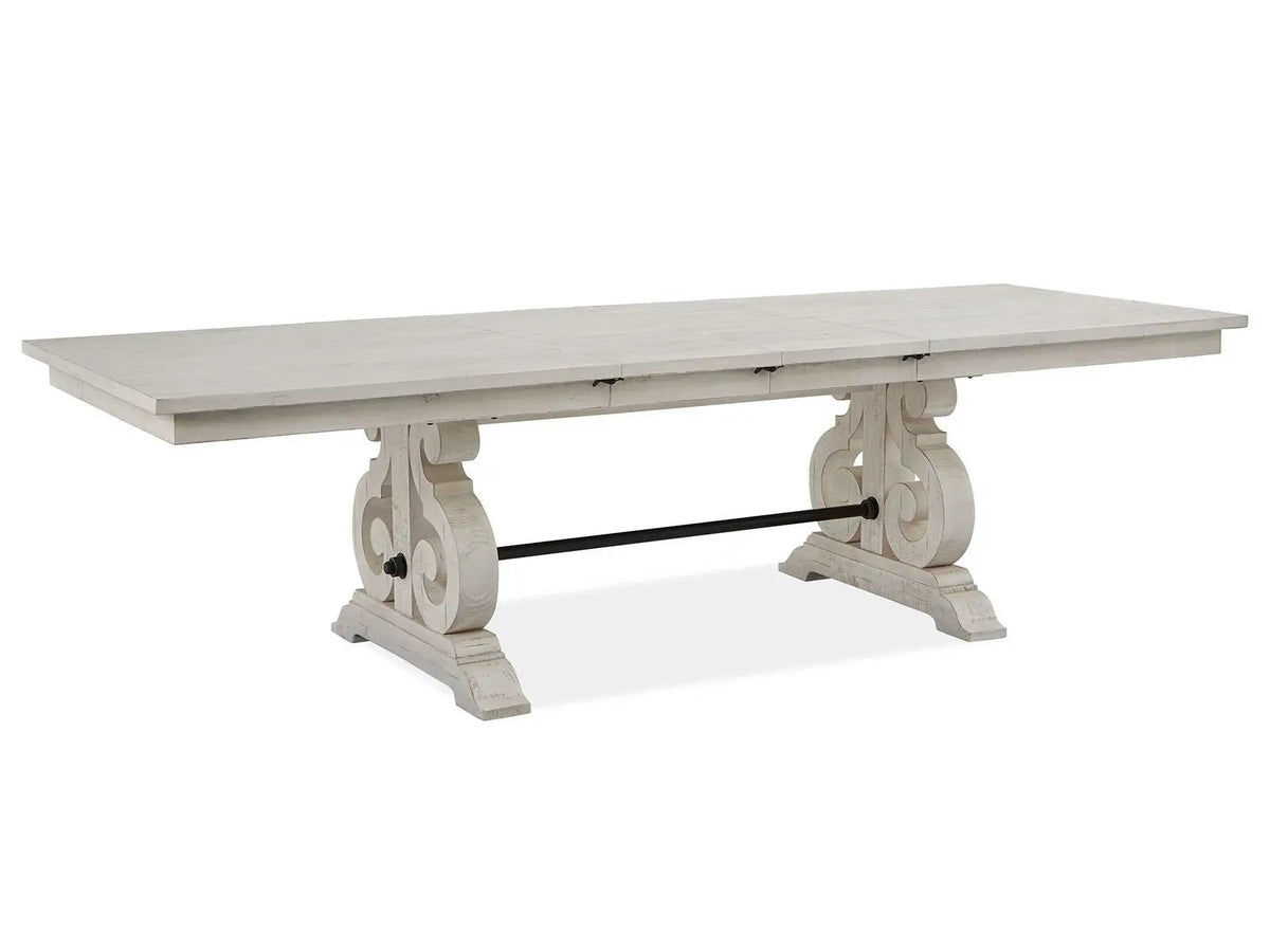 Bronwyn - Rectangular Dining Table - Alabaster, photo 7 of 7