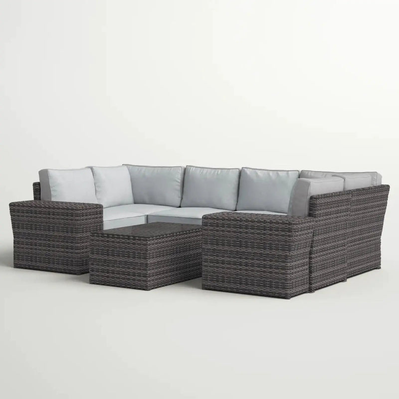 Stylish Wicker Patio Set Table by HouseOfZazla