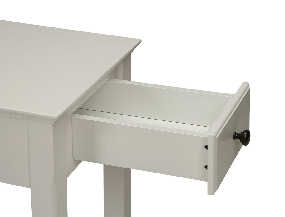 Bertie Accent Table - White, photo 4 of 4