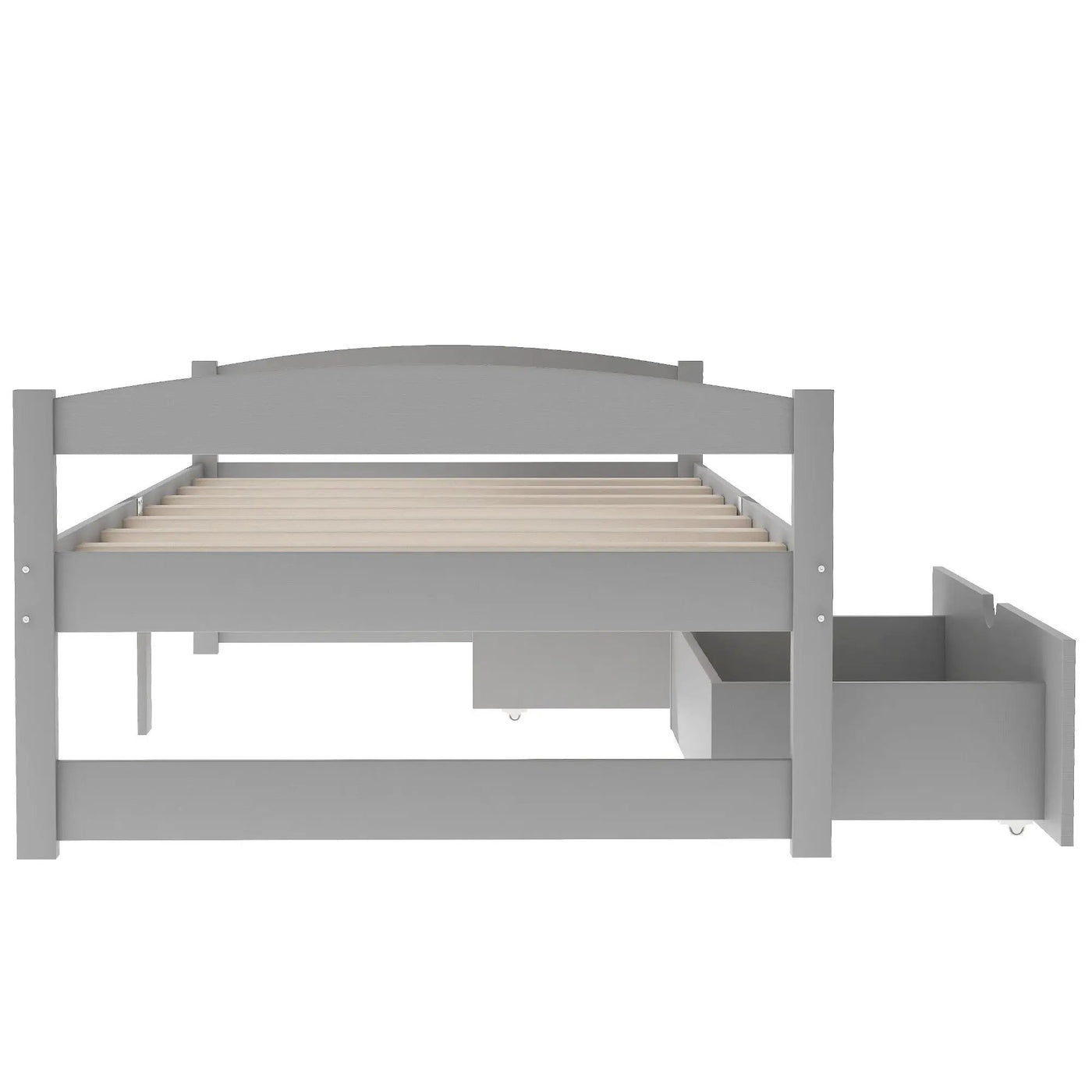 Platform Bed With 2 Drawers by HouseOfZazla