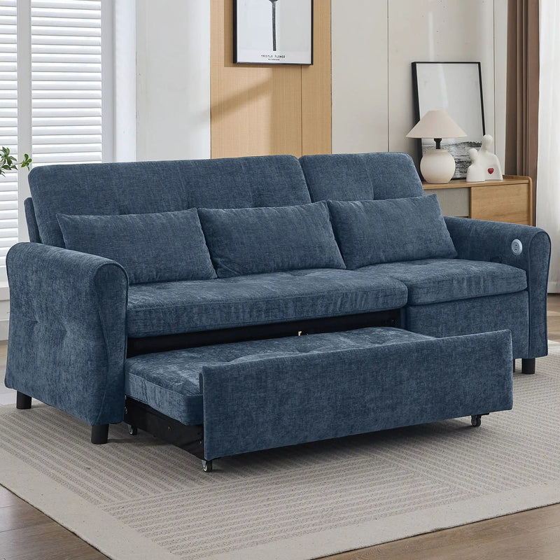 3 Seater Sofa Bed And Reversible Recliner by HouseOfZazla