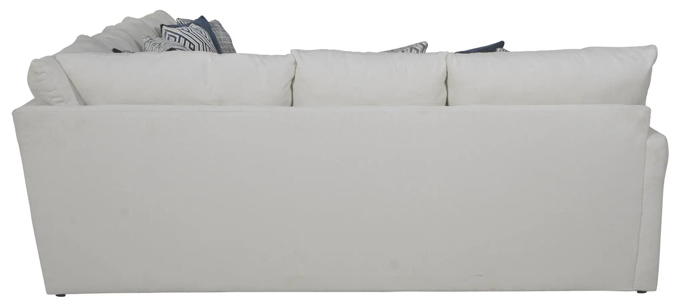 Polaris - Sectional With Comfort Coil Seating And Accent Pillows Included by Unique Piece Furniture