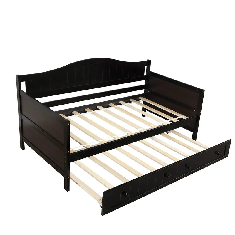 Wooden Daybed, Sofa Bed, No Box Spring Needed by HouseOfZazla