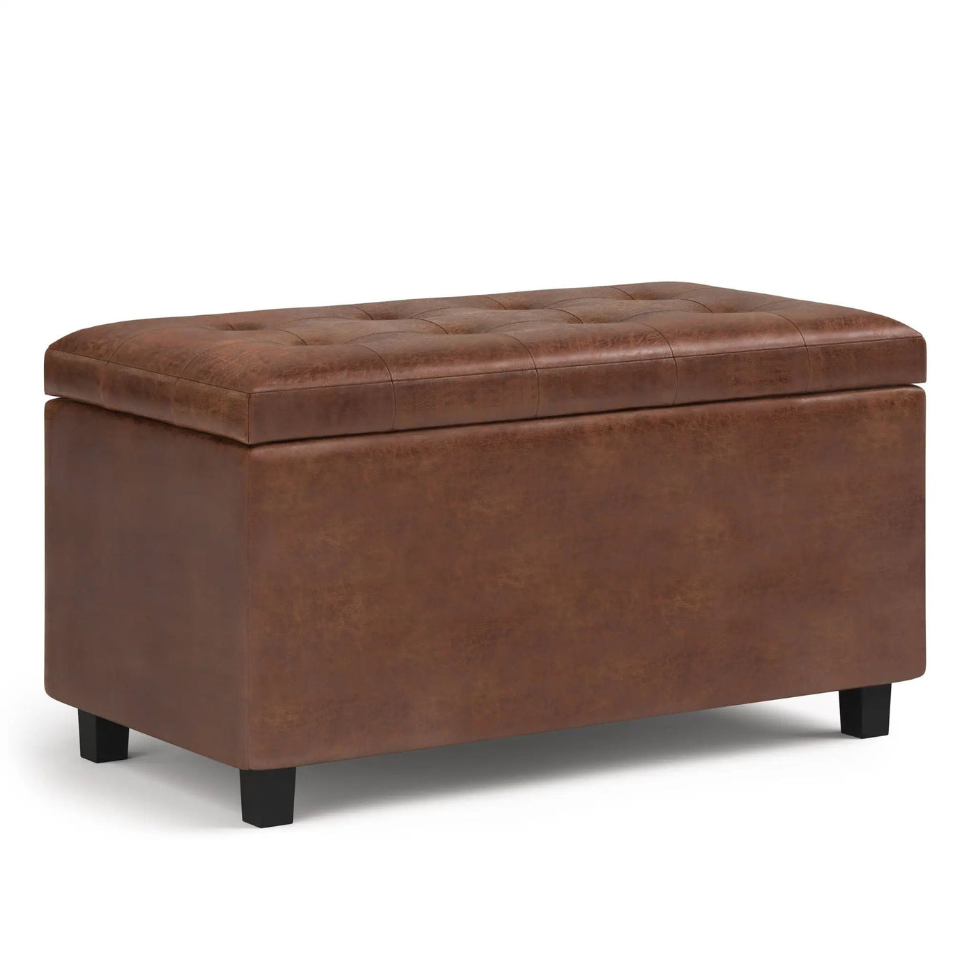 Cosmopolitan - Upholstered Storage Ottoman by HouseOfZazla