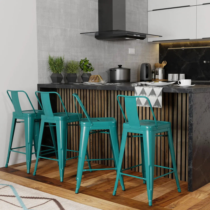 Rayne - Multifunctional Metal Stool by HouseOfZazla
