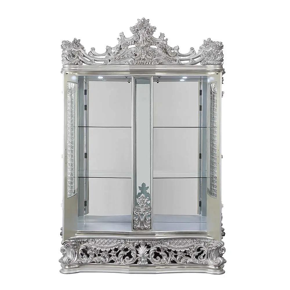 Valkyrie - Curio - Antique Platinum by Unique Piece Furniture