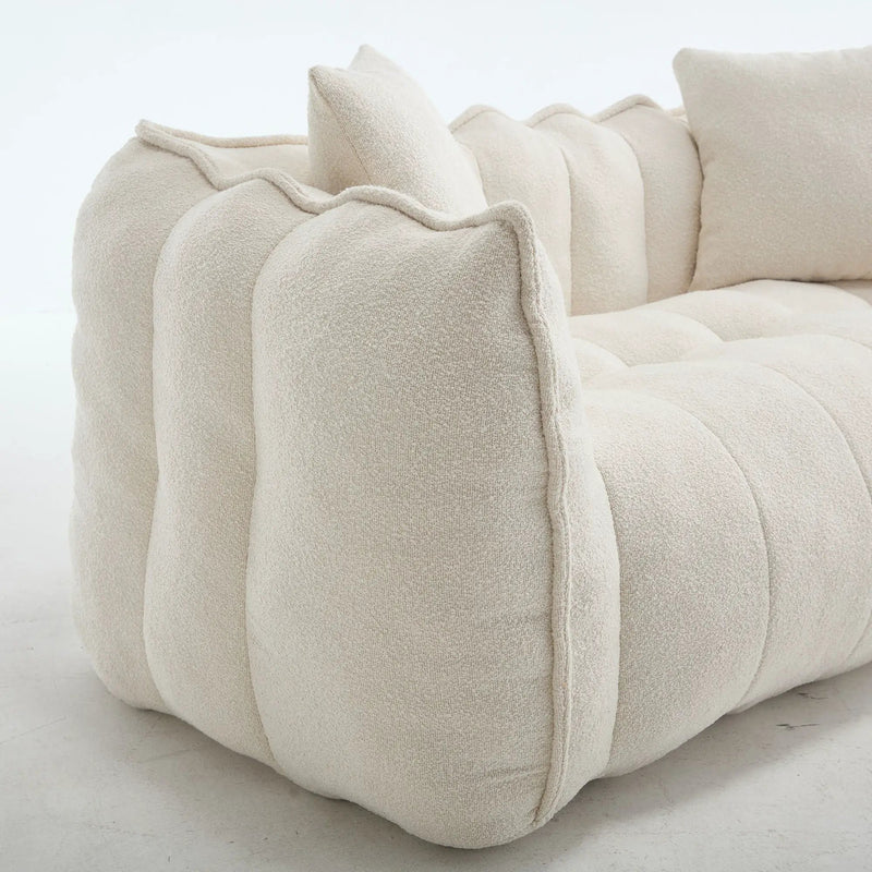 Cozy Beanbag Chair With High Resilience Foam Core For 2 by HouseOfZazla