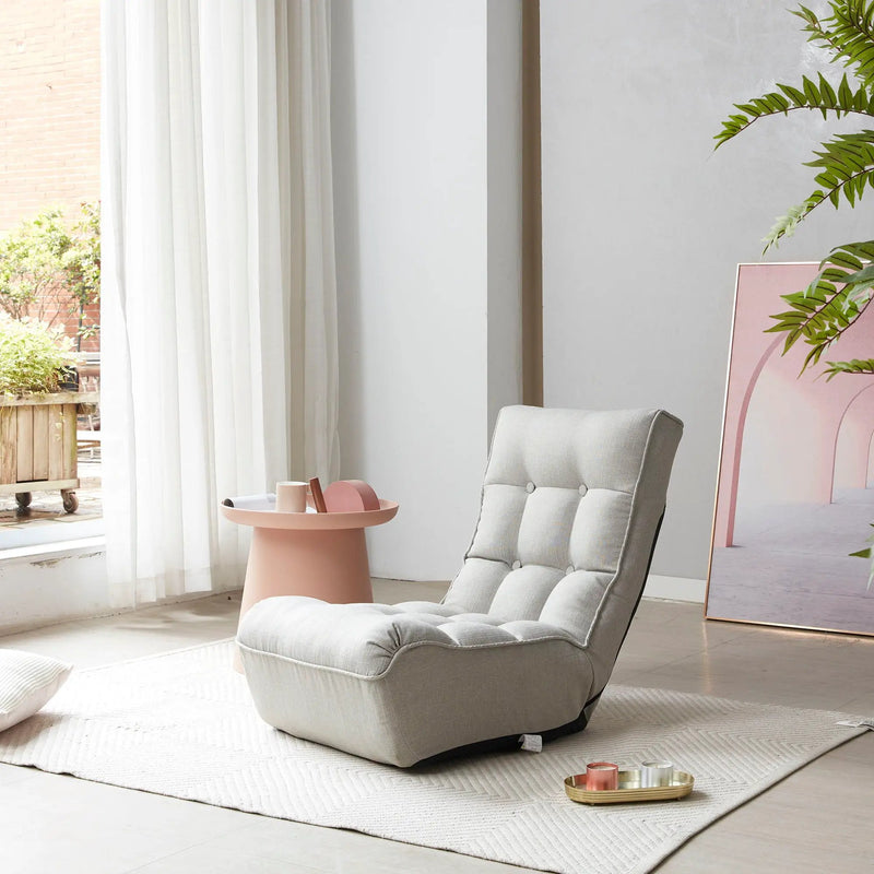 Reclining Japanese Chair Lazy Sofa Tatami Balcony Adjustable Chair by Unique Piece Furniture