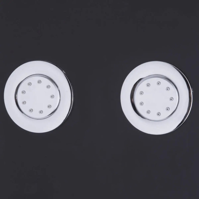 Bathroom ABS Shower Panel with Massage Jets & Hand Shower by DirectDeals