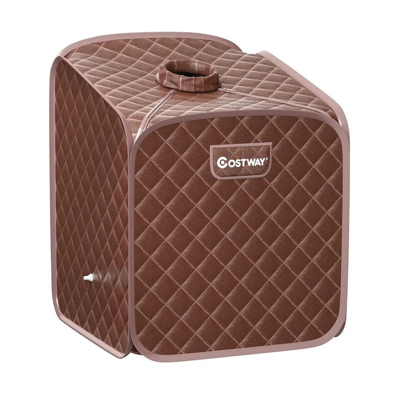 2L Portable Folding Steam Sauna Spa-Coffee by DirectDeals