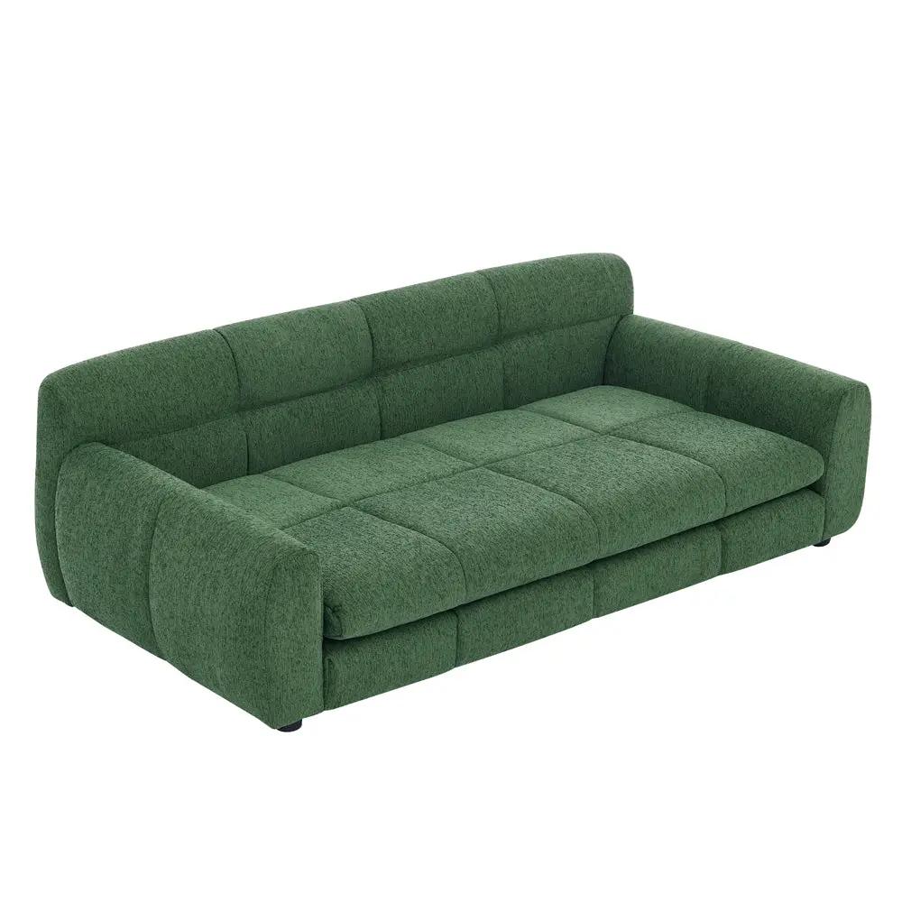 Soft and Comfortable Pet Bed for Big and Oversized Dogs - Olive Green by HouseOfZazla