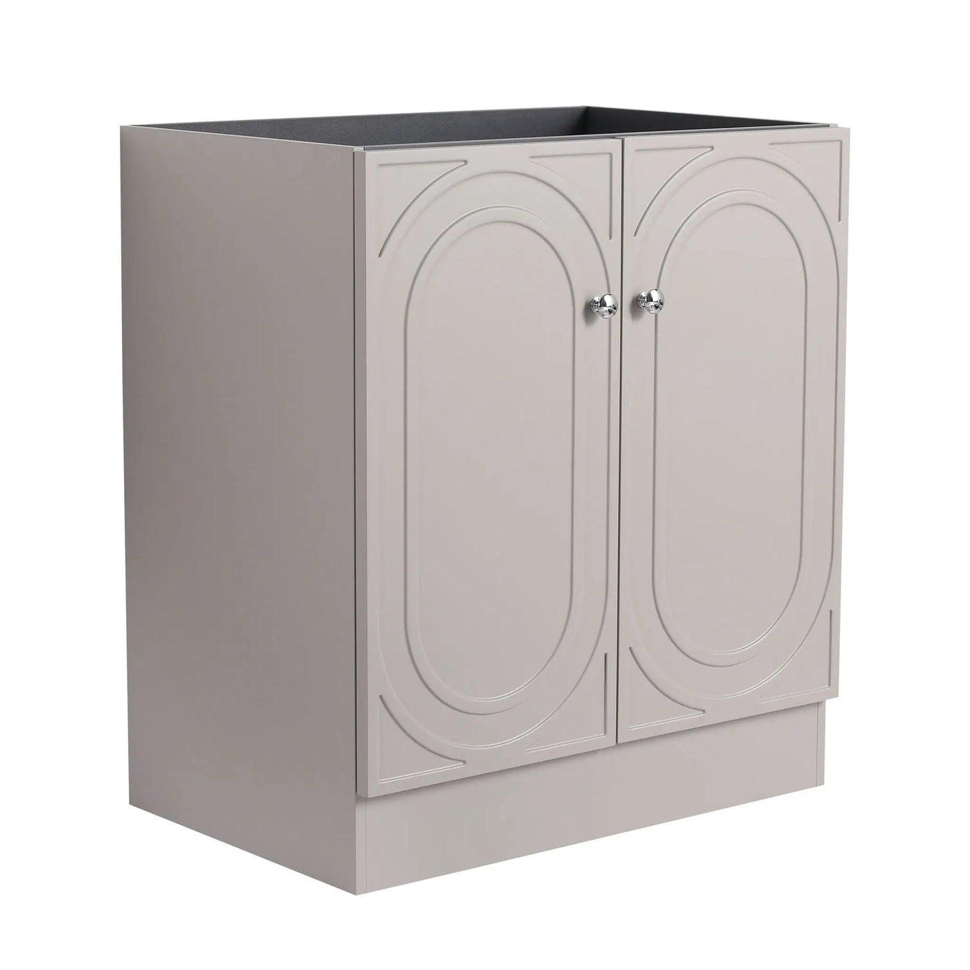 Modern Freestanding Bathroom Vanity With Soft Close Cabinet Doors by HouseOfZazla