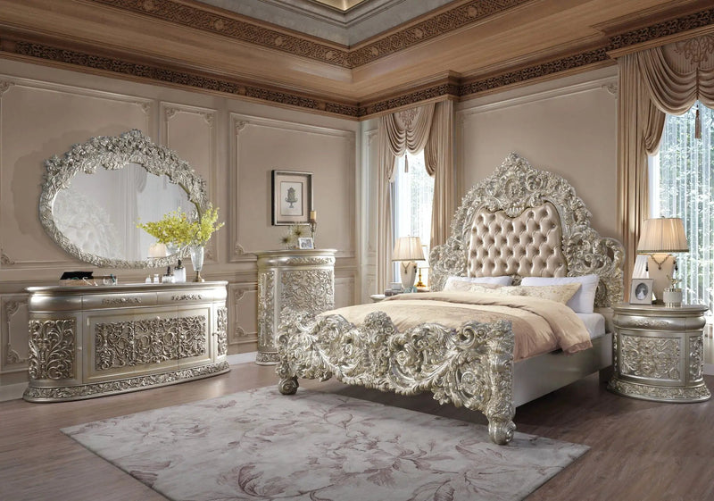 Sorina - Nightstand - Antique Gold by Unique Piece Furniture