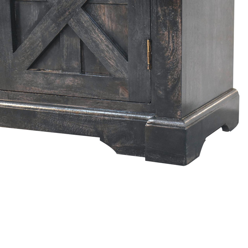 Regal - Rustic Sideboard - Black by HouseOfZazla