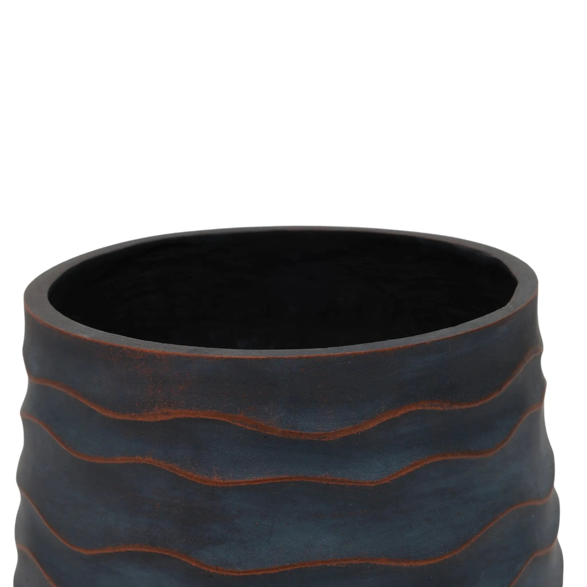 Large Round Planters Set of 2 by HouseOfZazla