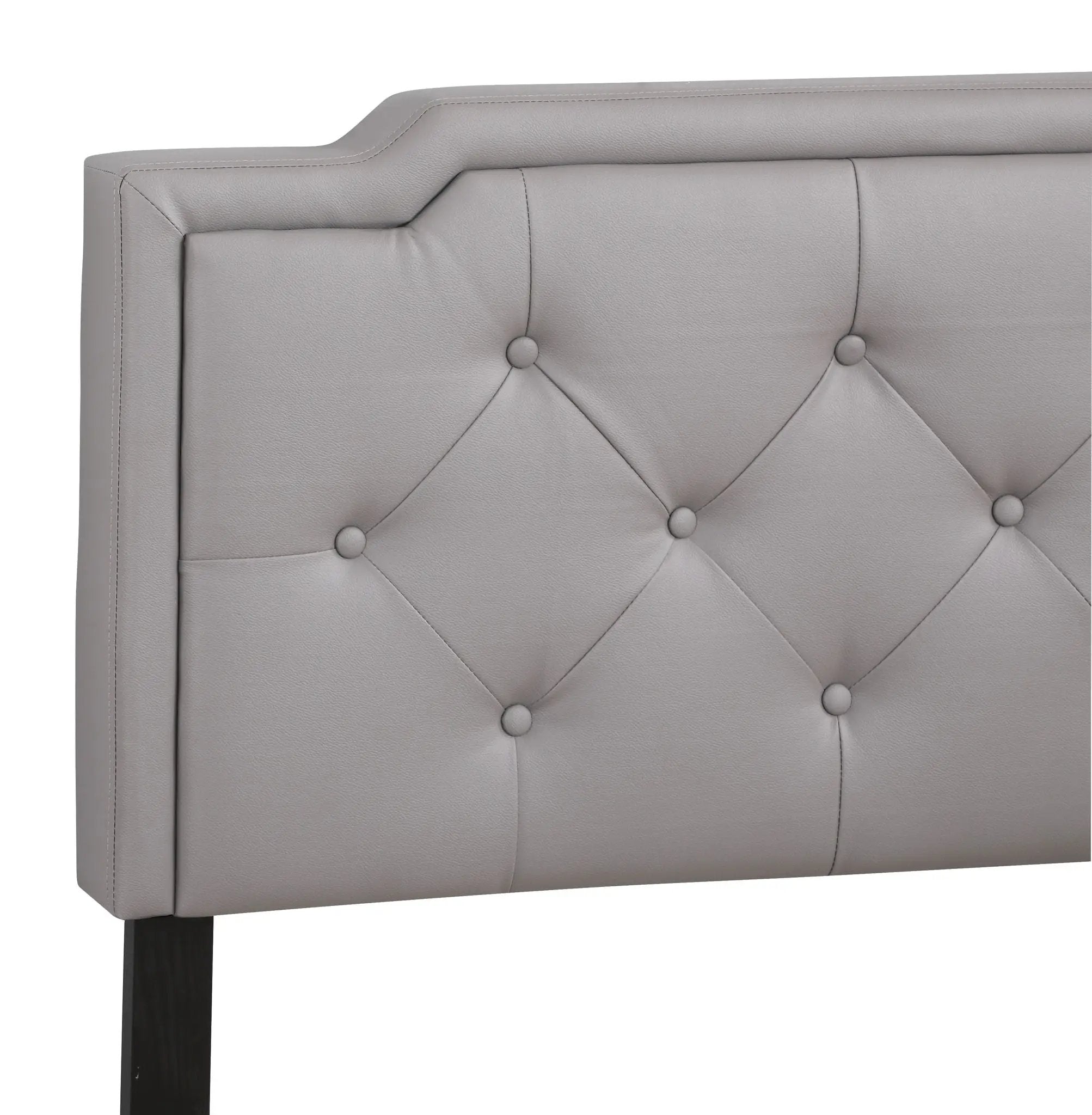 Button Tufted Bed Charming For Cozy Spaces by Unique Piece Furniture