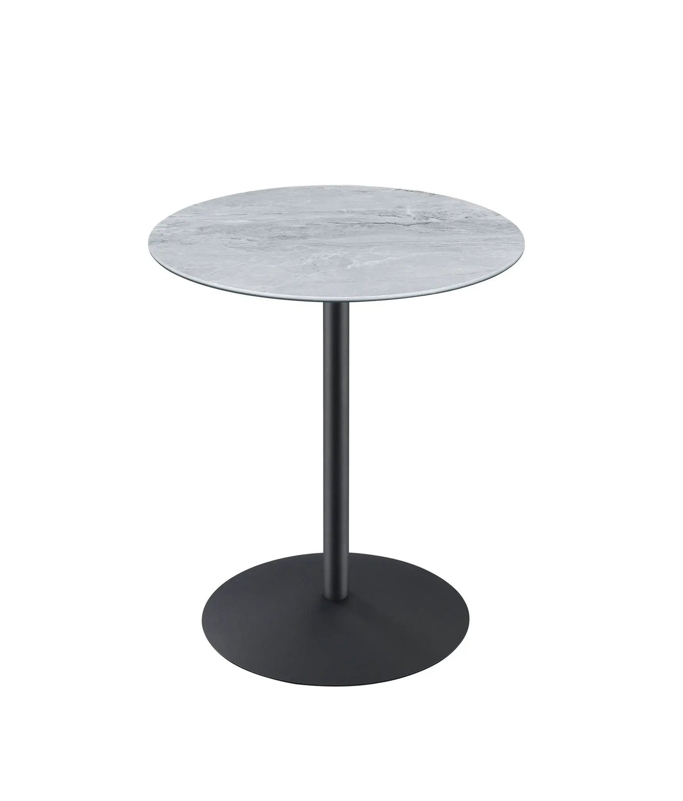 Circa - 17.5" End Table With Marble Textured Top by HouseOfZazla