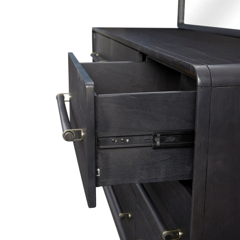 9 Drawer Dresser - Black by Unique Piece Furniture