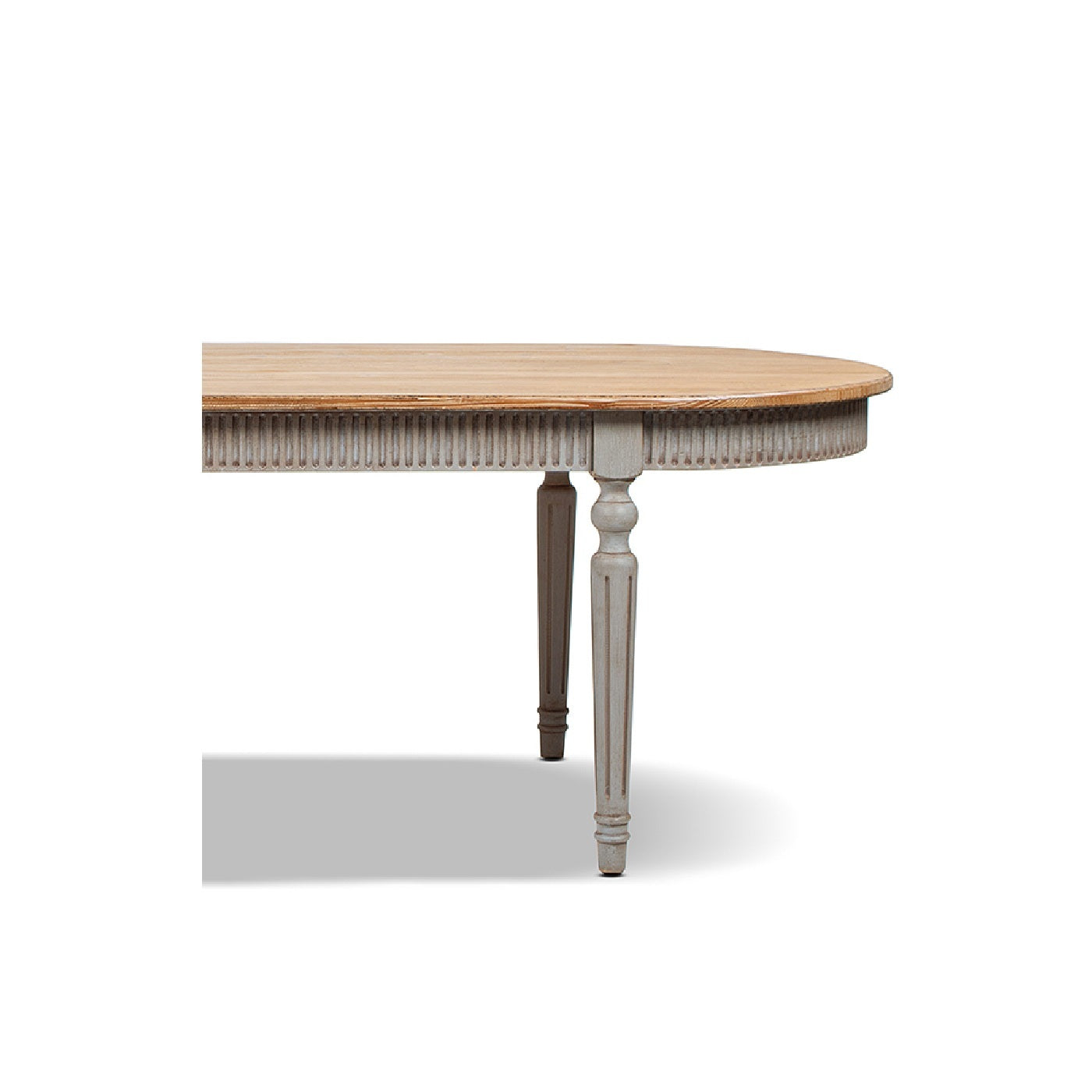 Colette 94' Reclaimed Wood Oval Dining Table by HouseOfZazla