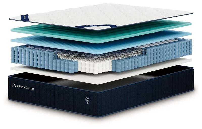 DreamCloud Classic Hybrid - Mattress by Unique Piece Furniture
