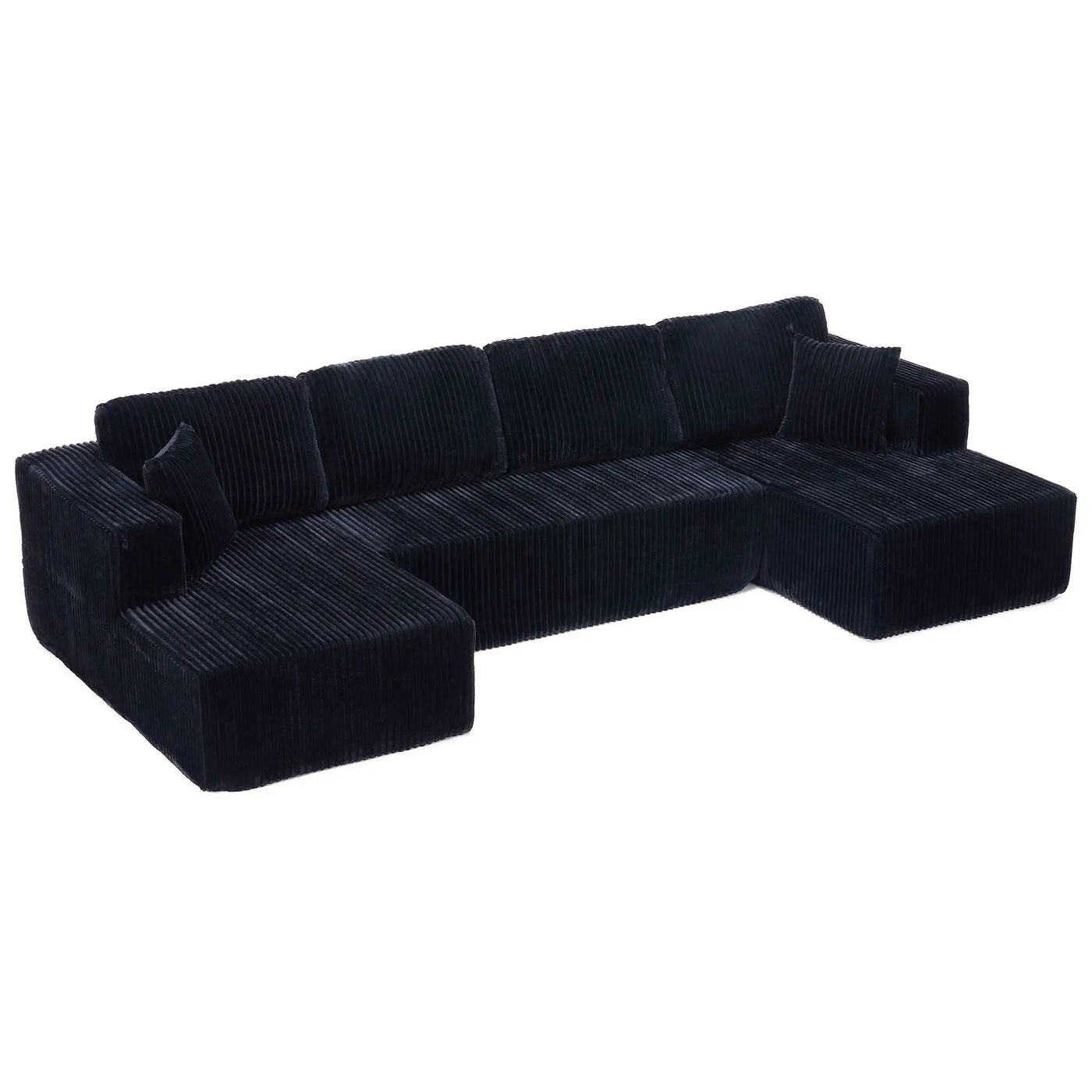 U-Shape Modular Sectional Sofa For Living Room by HouseOfZazla