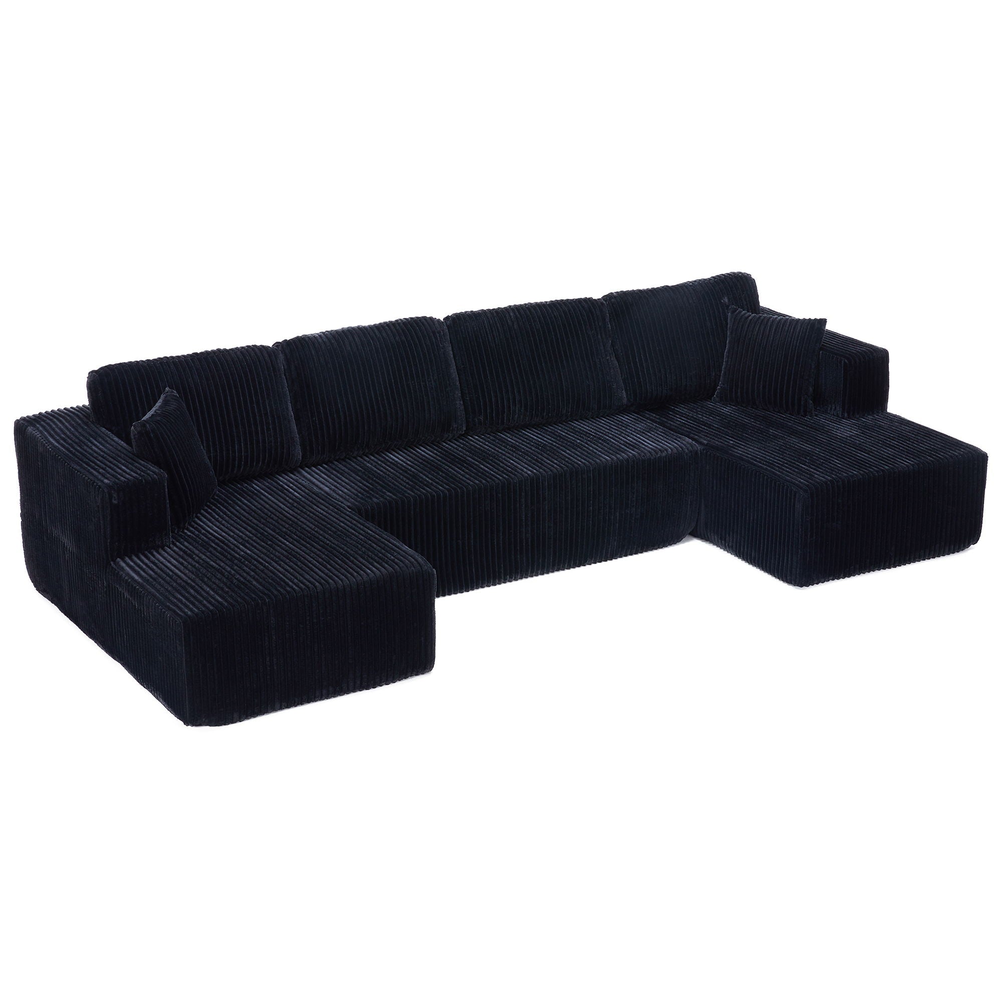 U-Shape Modular Sectional Sofa For Living Room by HouseOfZazla