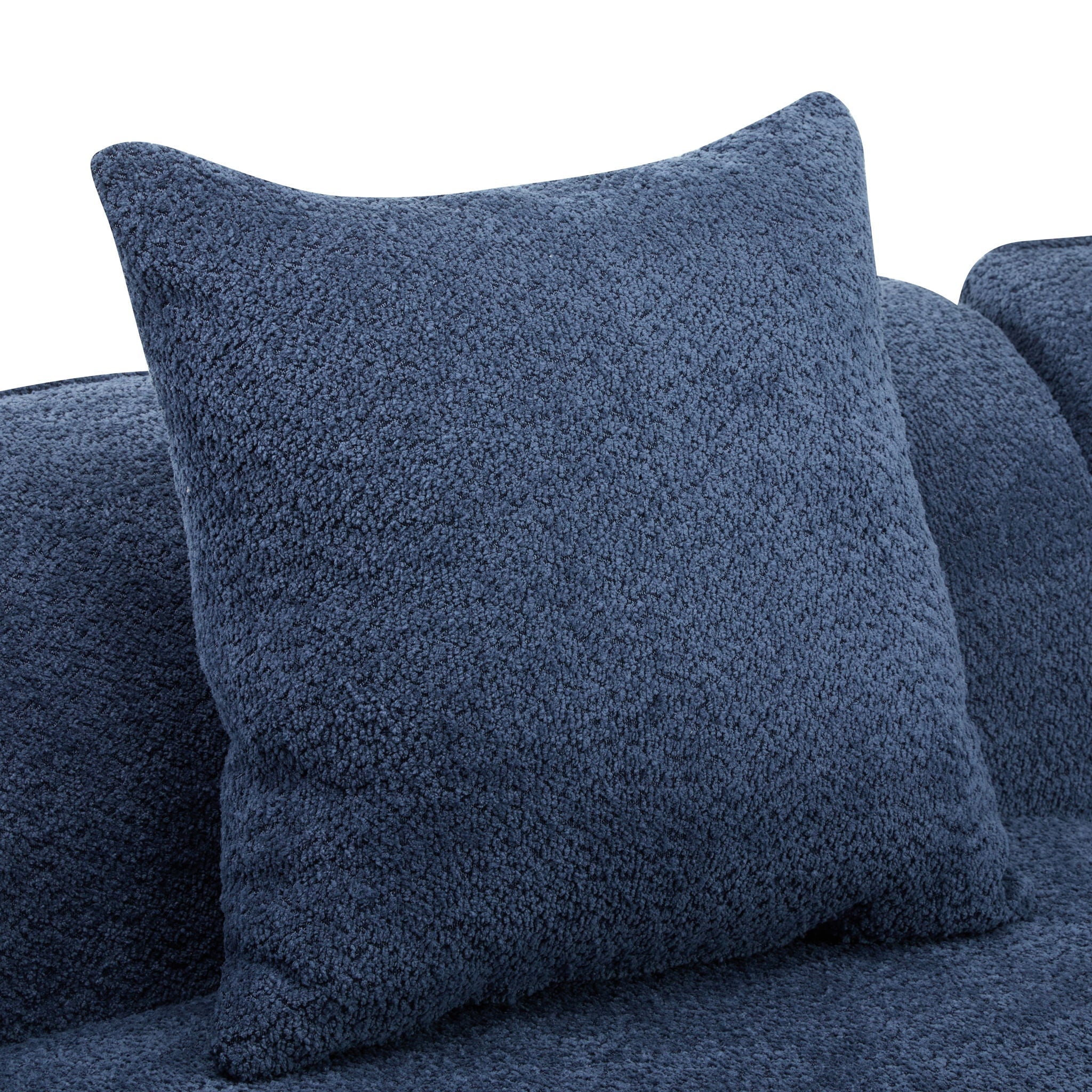 Elegant Curved Sectional Sofa With Full Foam Comfort by HouseOfZazla