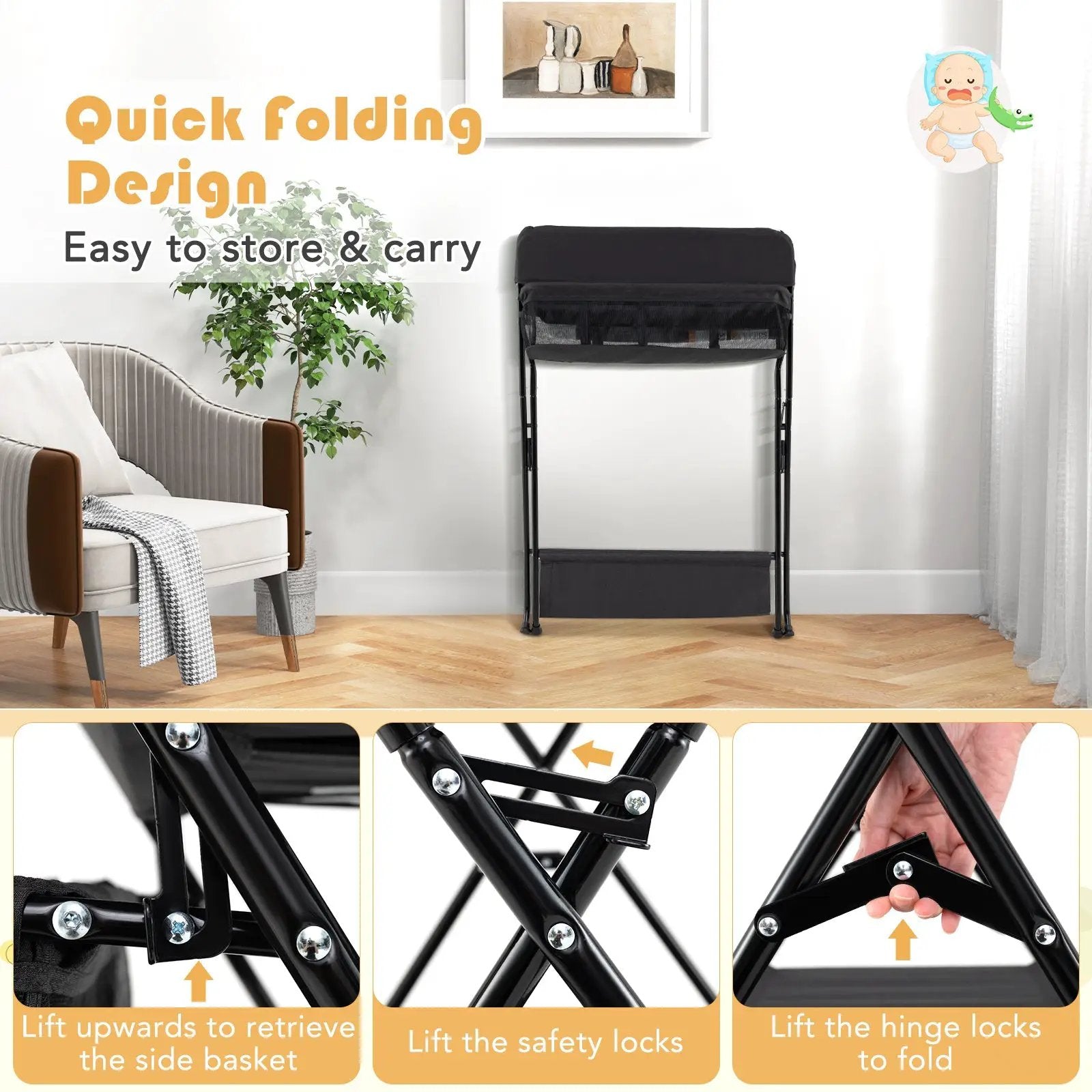 Baby Storage Fold by DirectDeals