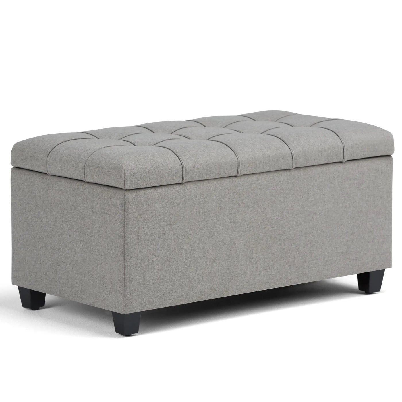 Sienna - Upholstered Storage Ottoman Bench by HouseOfZazla