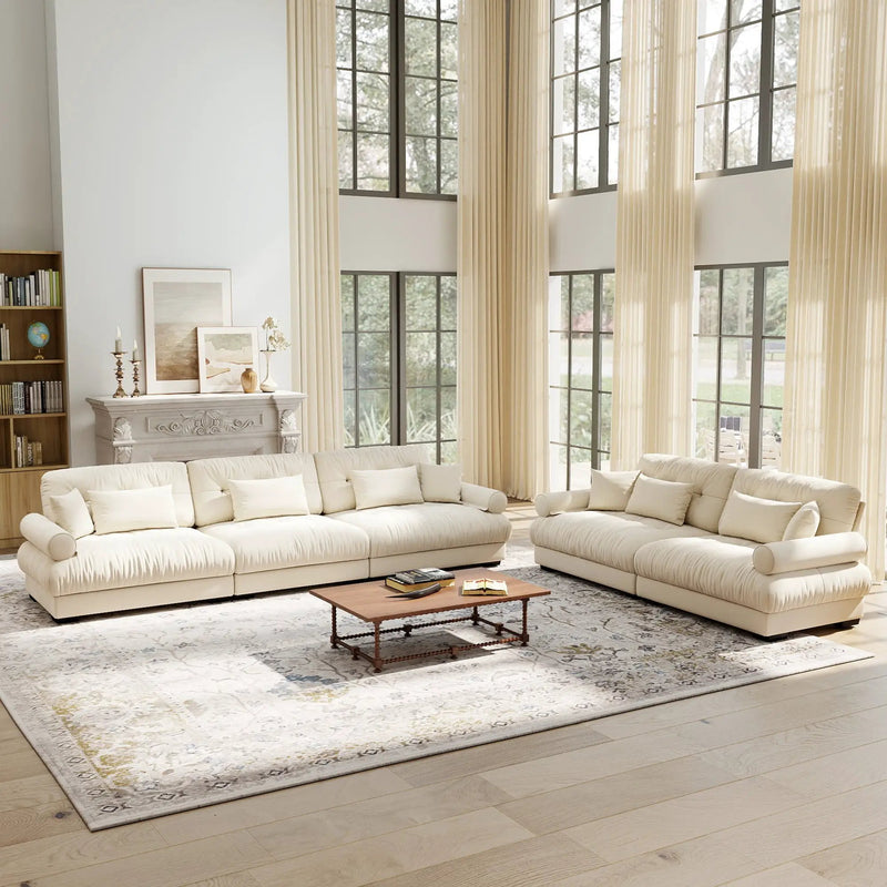 Modular Velvet Sofa Set by HouseOfZazla