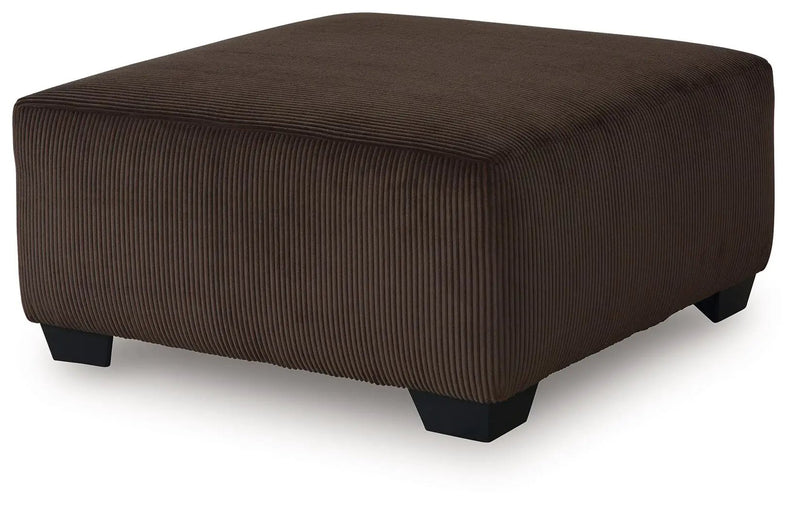 Kimlee - Oversized Accent Ottoman - Chocolate by Unique Piece Furniture