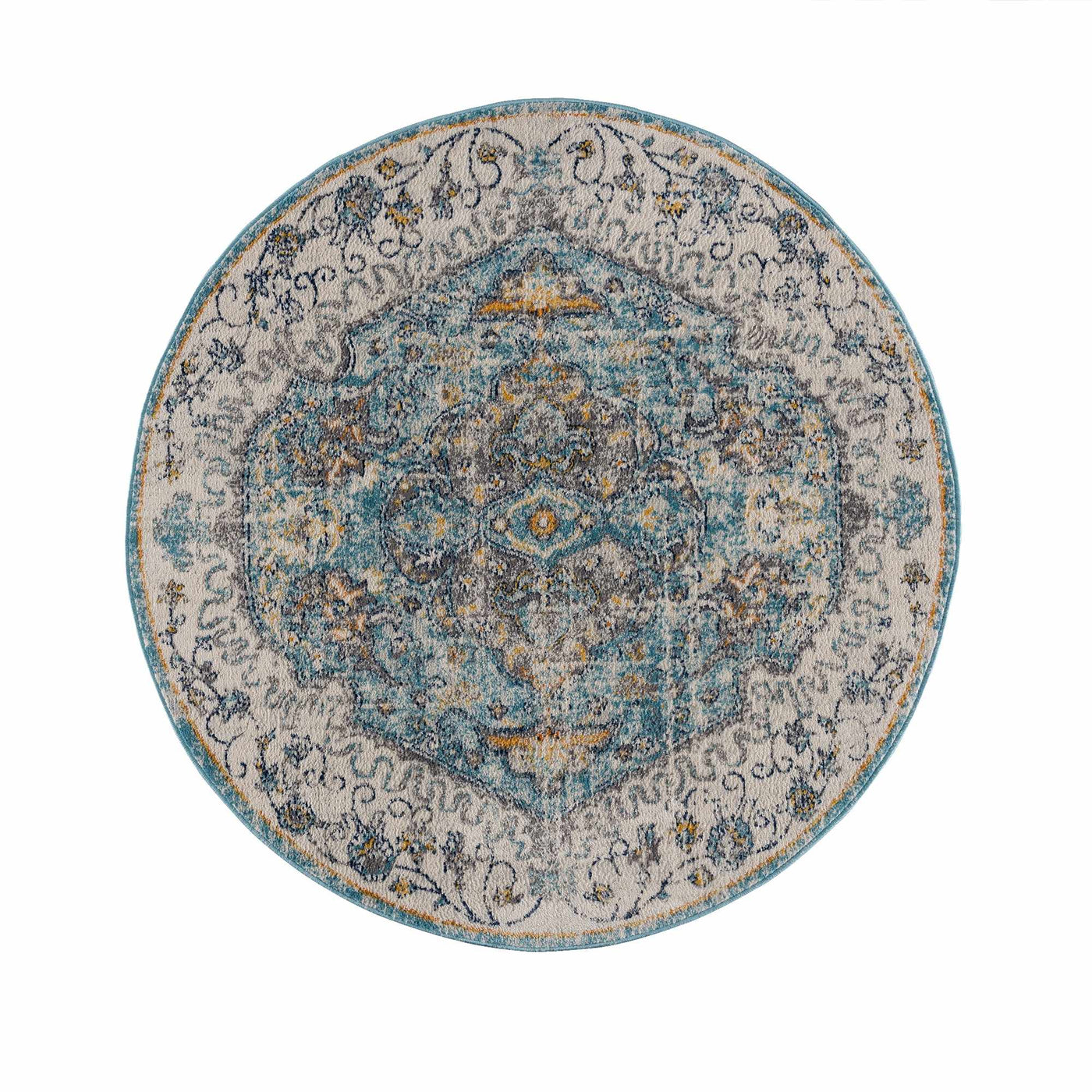 Tigrit Blue 2301 Area Rug - Clearance by Boutique Rugs