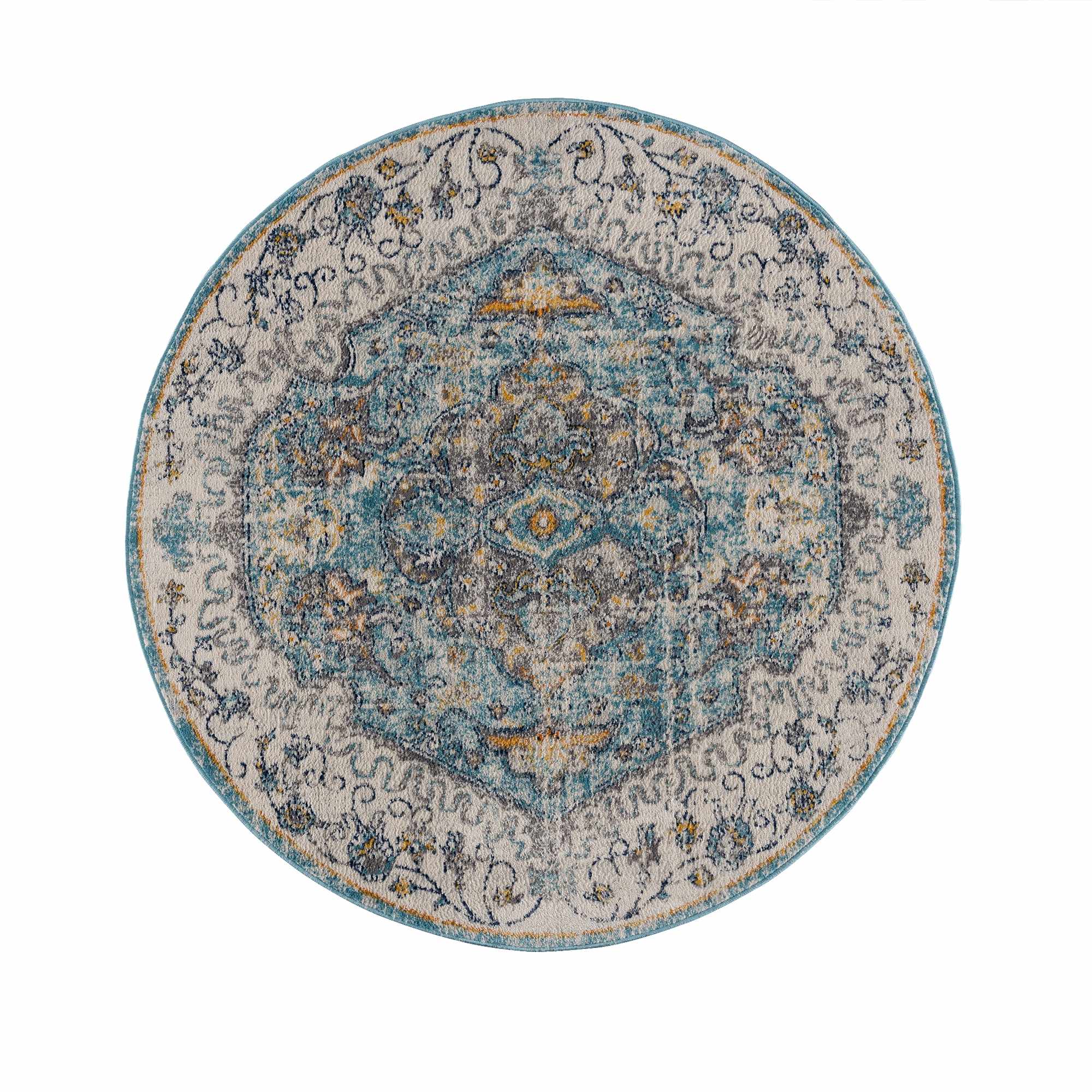 Tigrit Blue 2301 Area Rug - Clearance by Boutique Rugs