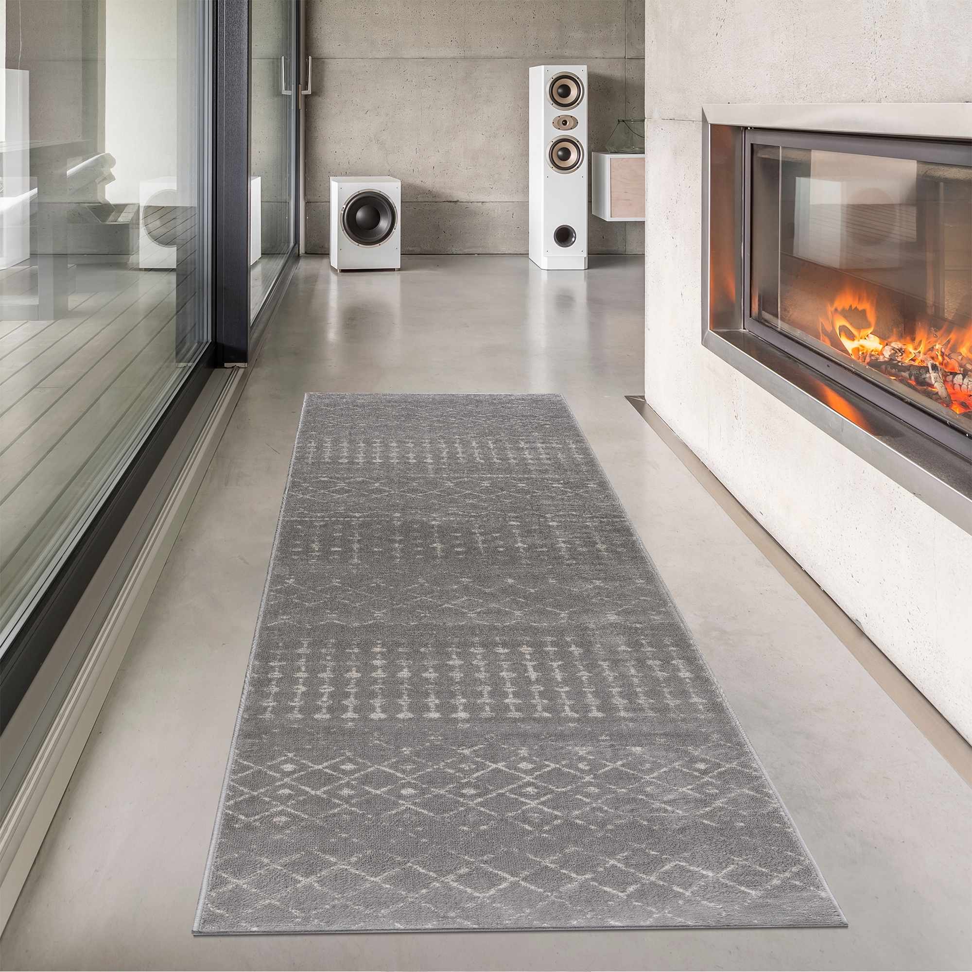 Tigrican Gray 2330 Area Rug - Clearance by Boutique Rugs