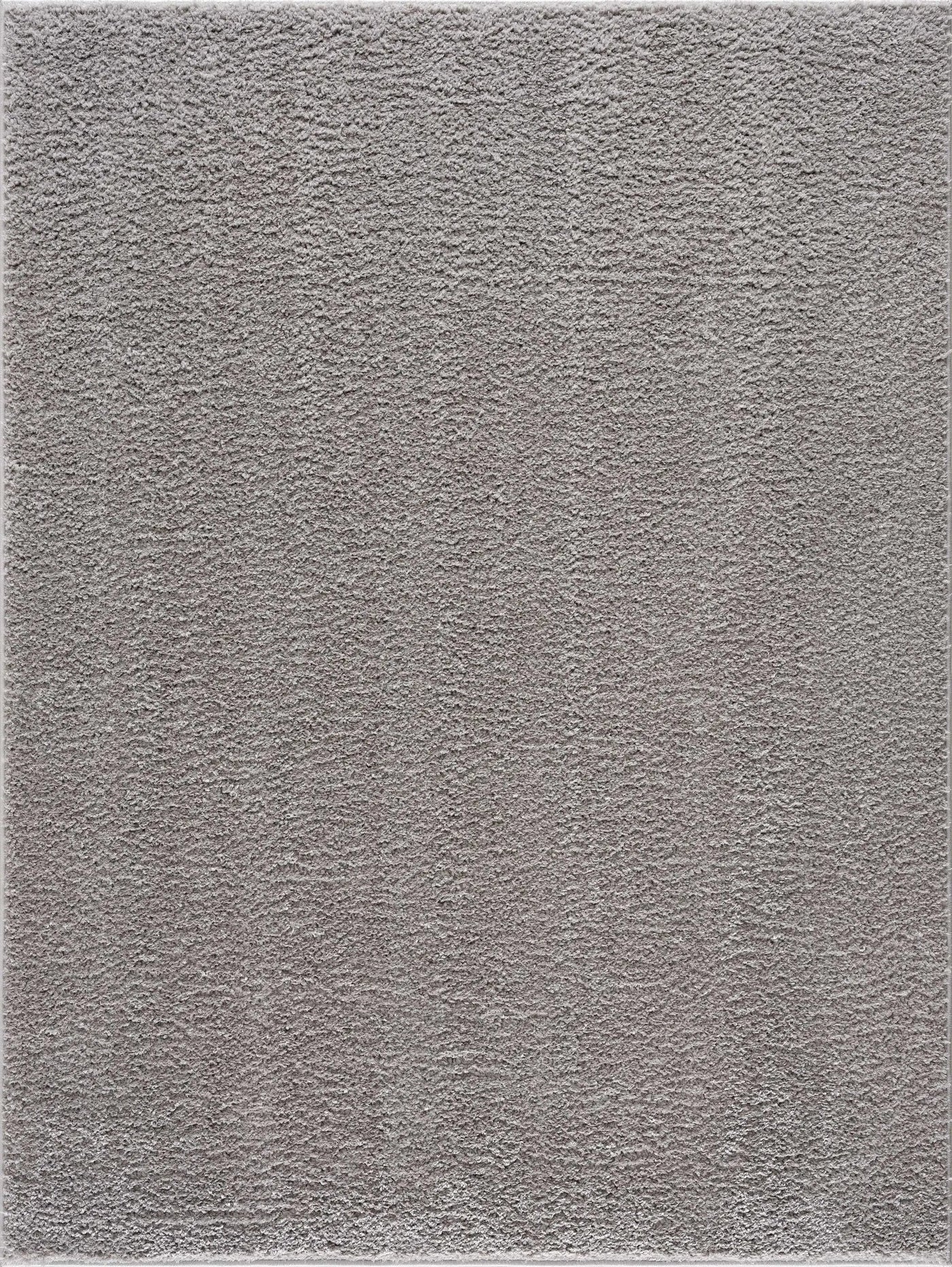 Judy Solid Gray Washable Shag Rug - Clearance by Boutique Rugs