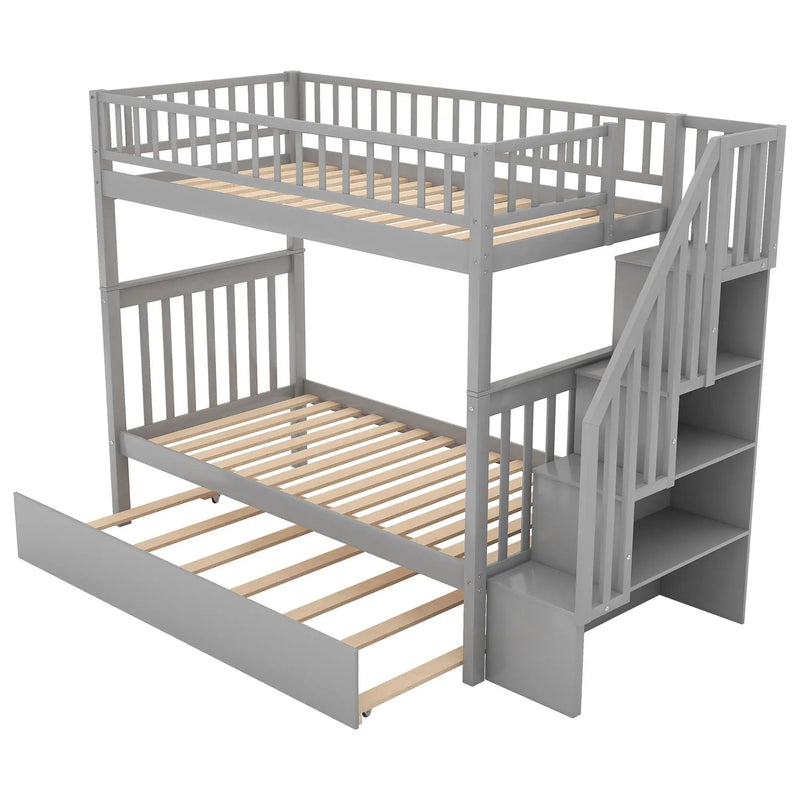 Bunk Bed With Staircase by Unique Piece Furniture