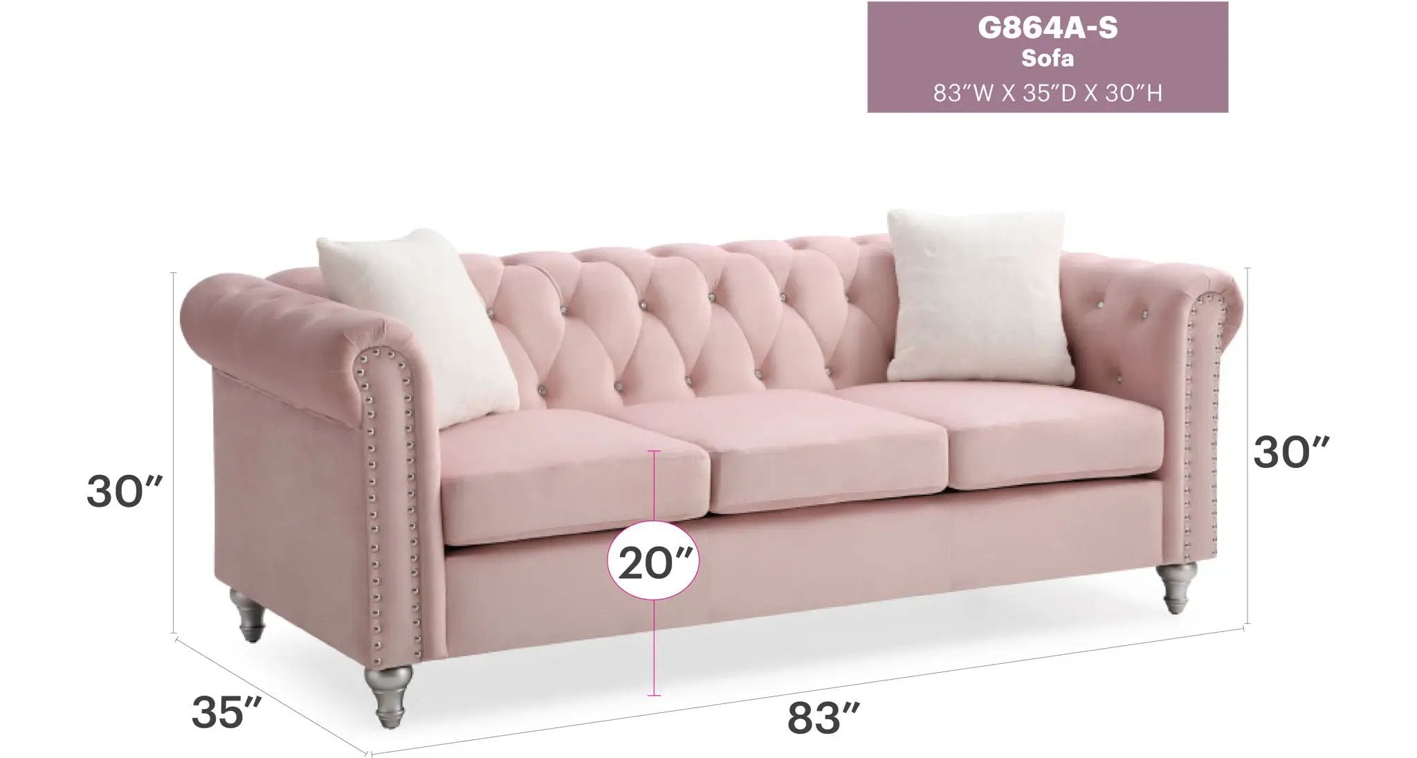 Raisa - Sofa by HouseOfZazla