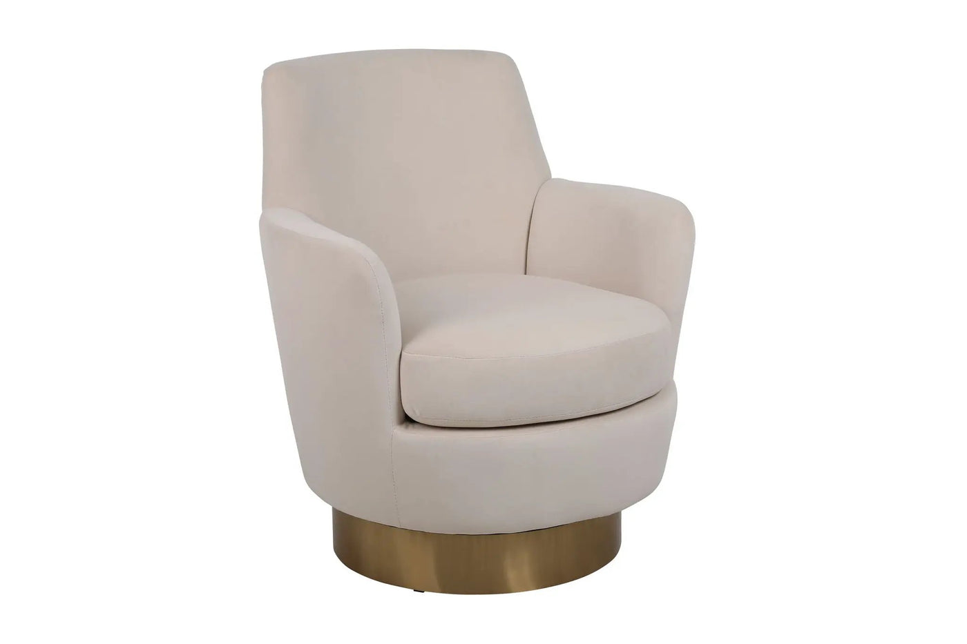 Teddy Swivel Barrel Chair, Swivel Accent Chairs Armchair For Living Room by HouseOfZazla